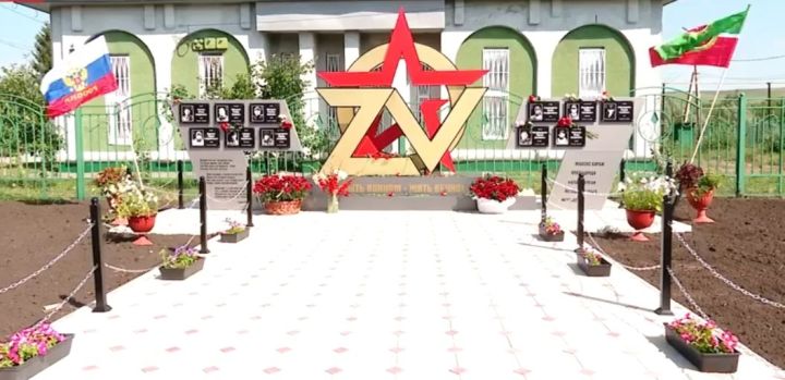 Махсус хәрби операциядә һәлак булган якташларыбыз истәлегенә Түбән Абдулда һәйкәл ачылды