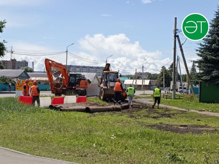 Сөләйманова урамында юл эшләре башлана